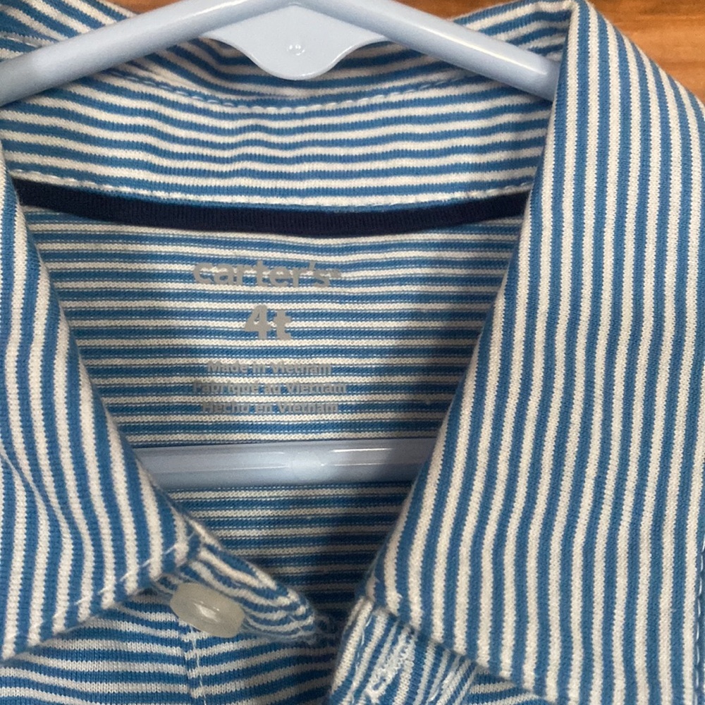 NWT Carter’s 4t/4 polo shirts - Picture 3 of 7